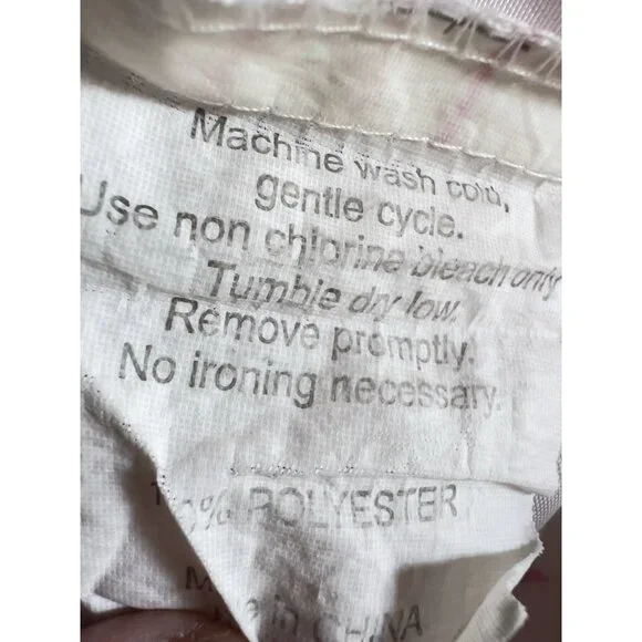 3-pc Microfiber FLAMINGO Twin Sheet Set Pink 100% Polyester Bunk Beach House - Picture 8 of 8